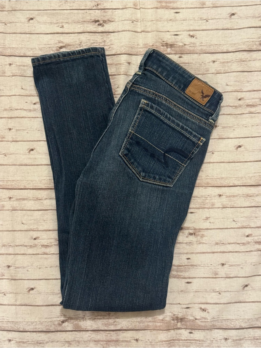 American Eagle Dark Blue Skinny Jeans